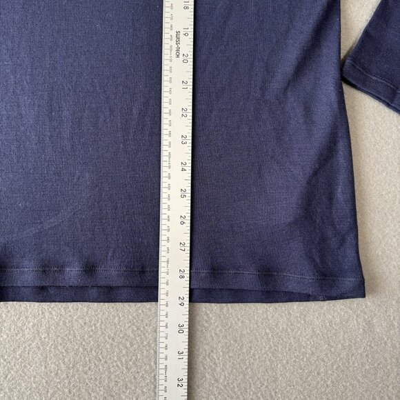 Icebreaker Merino Sweater Mens XL Blue 200 1/4 Zip Pullover Base Layer Techwear - Picture 8 of 16